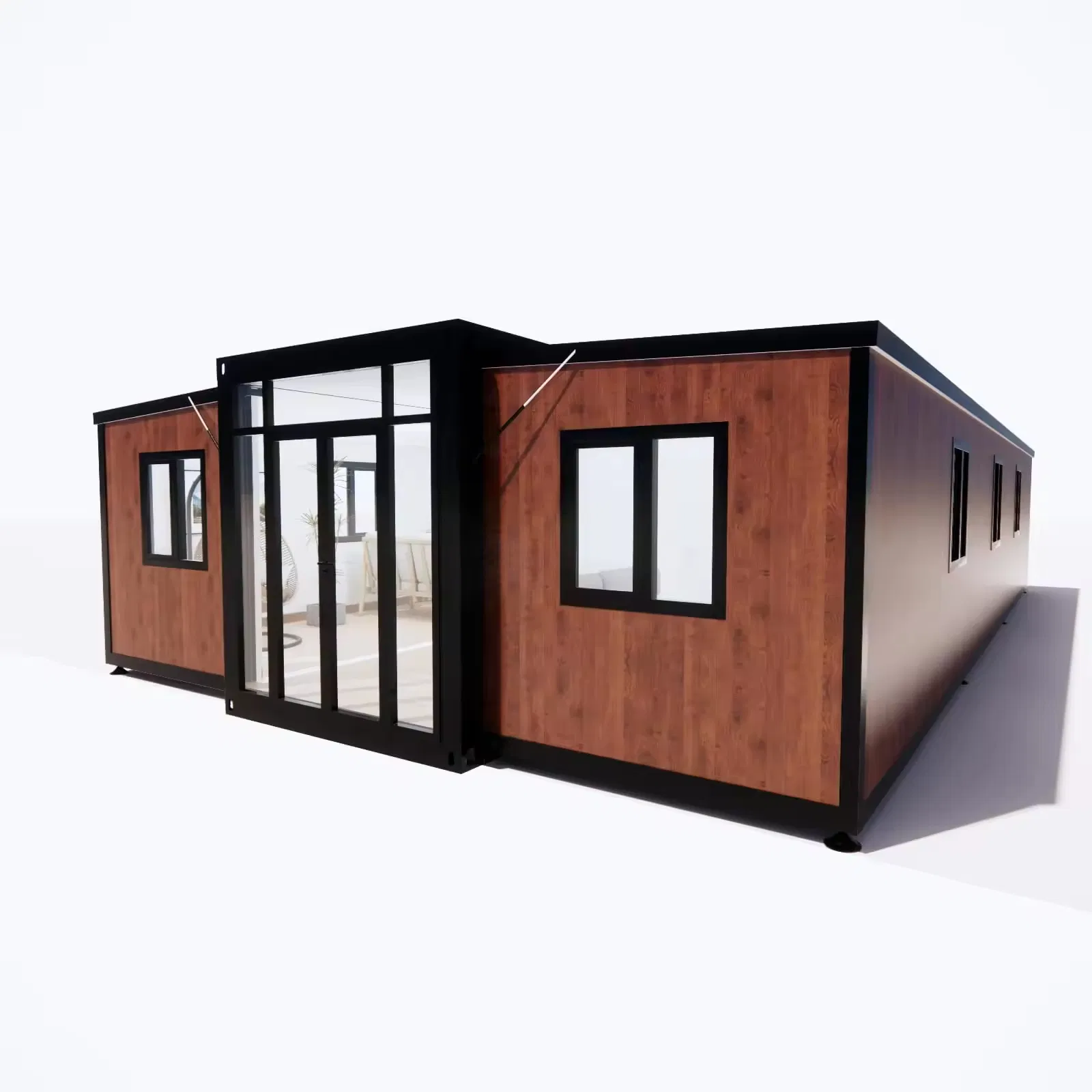 Contenedor Expandible Profesional 20FT 30FT 40FT Casa Prefabricada para Habitaciones de Huéspedes en Resort de Bienestar Espacio de Ocio con CE ISO