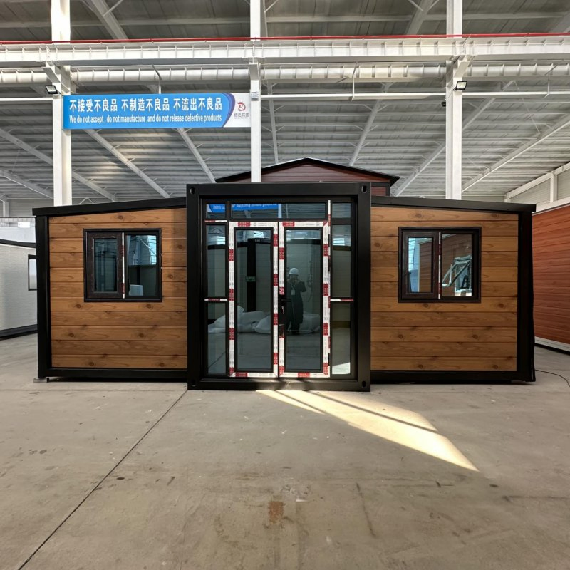 Contenedor Expandible a Prueba de Clima con Doble Espacio para Villas Frente a la Playa