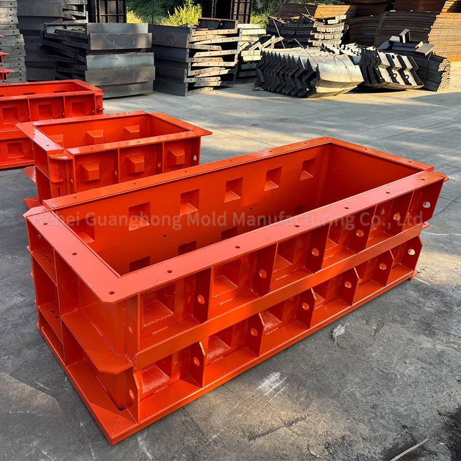 Diseño Modular Molde de Bloque Convexo Cóncavo de Concreto para Revestimiento Ecológico de Ríos
