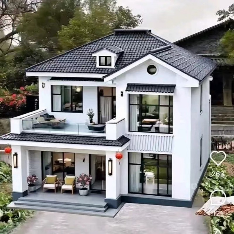 Diseño pasivo eficiente en energía de casa modular prefabricada para comunidades sostenibles