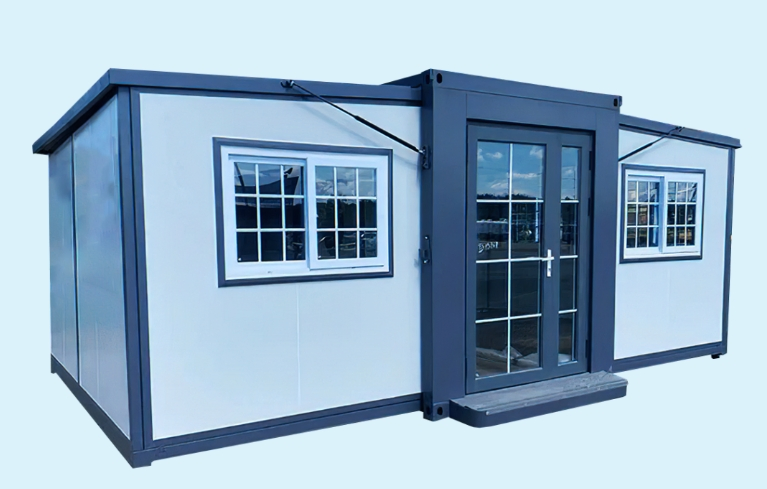 Casa modular prefabricada inteligente de lujo, casa cápsula al aire libre, casa contenedor, casa expandible, casa prefabricada