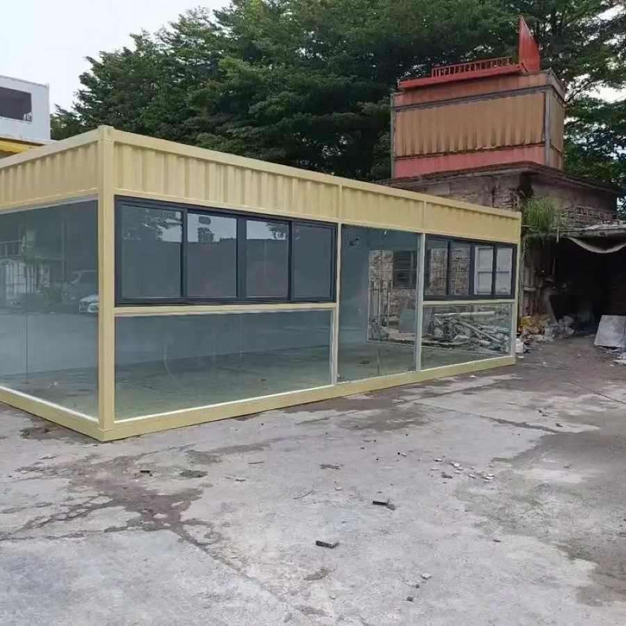Casa Modular Sostenible con Soluciones de Vida Ecológicas