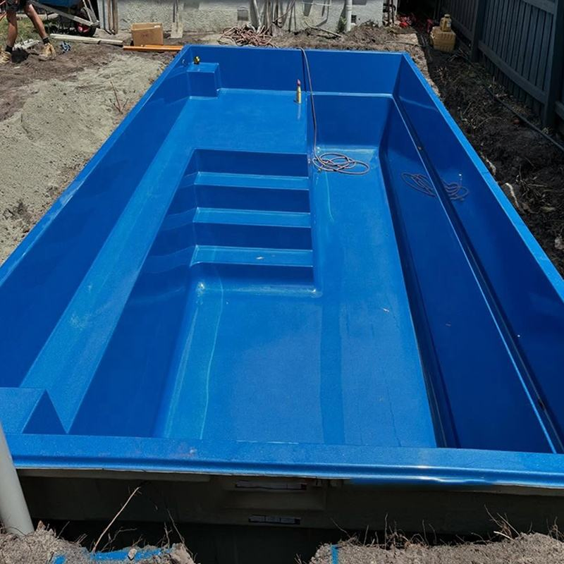 Resort de Relajación Duradera junto a la Piscina para Niños Contenedor de Piscina Grande 8m Piscinas Modulares Inground en Venta