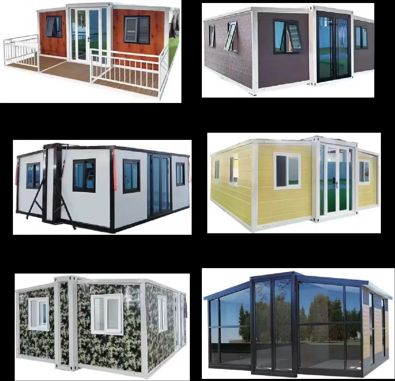 Contenedor Expandible Profesional 20FT 30FT 40FT Casa Prefabricada para Habitaciones de Huéspedes en Resort de Bienestar Espacio de Ocio con CE ISO