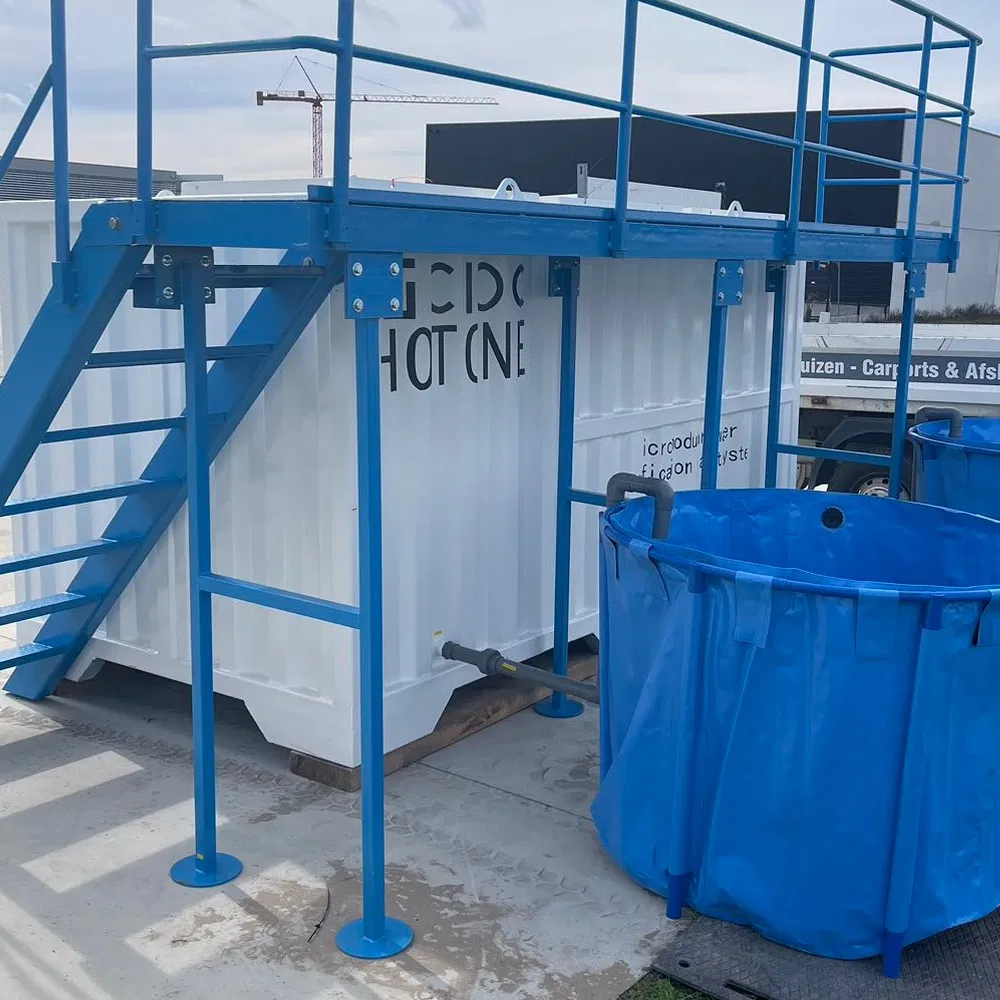 Planta de Purificación de Agua Modular Pequeña Ecológica 60m³/D para Purificación de Agua Municipal