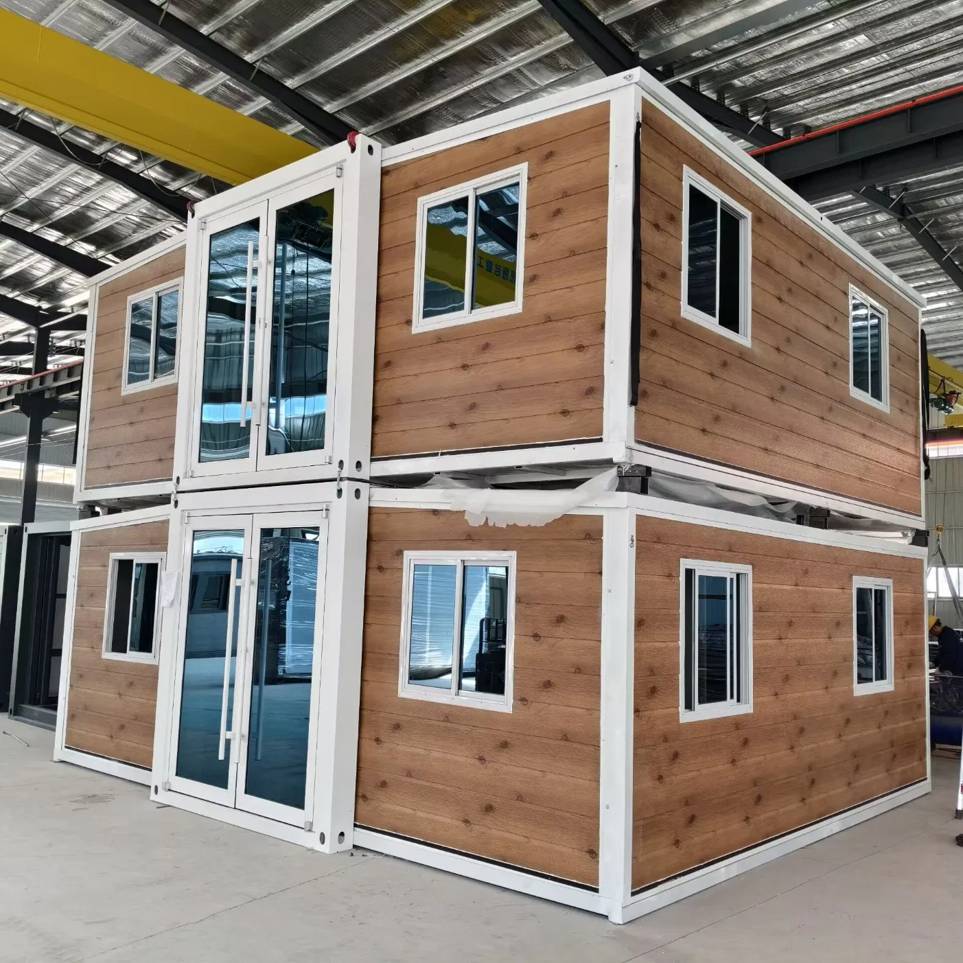 Resort modular móvil expandible plegable a prueba de viento y anti sísmico de doble ala