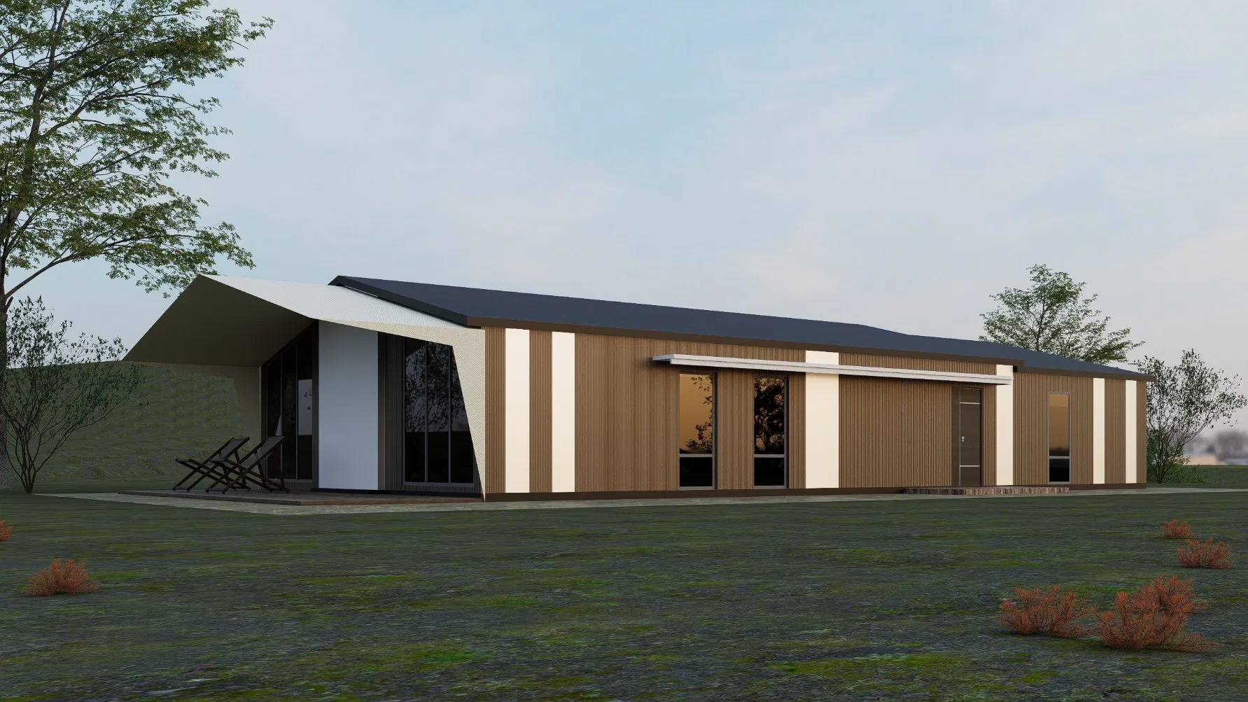 Solución de Casa Modular Inteligente Innovadora para Resort Boutique Premium