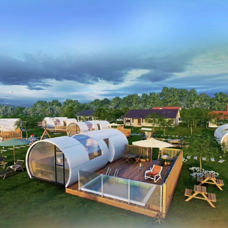 Nuevas Llegadas Únicas Últimamente Cápsula Espacial Pod Cabaña en el Acantilado Resort