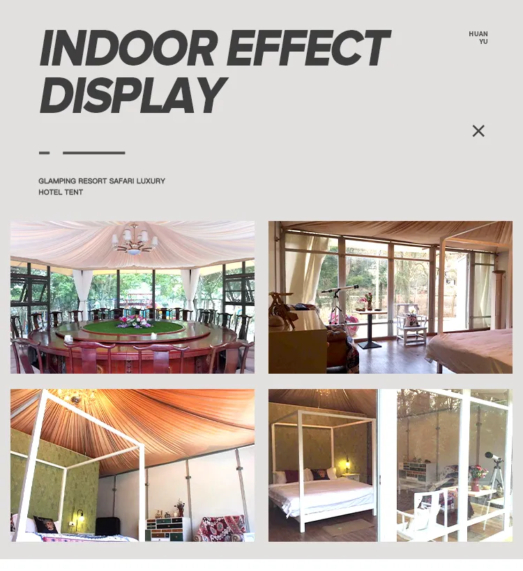 Tienda Glamping Interior