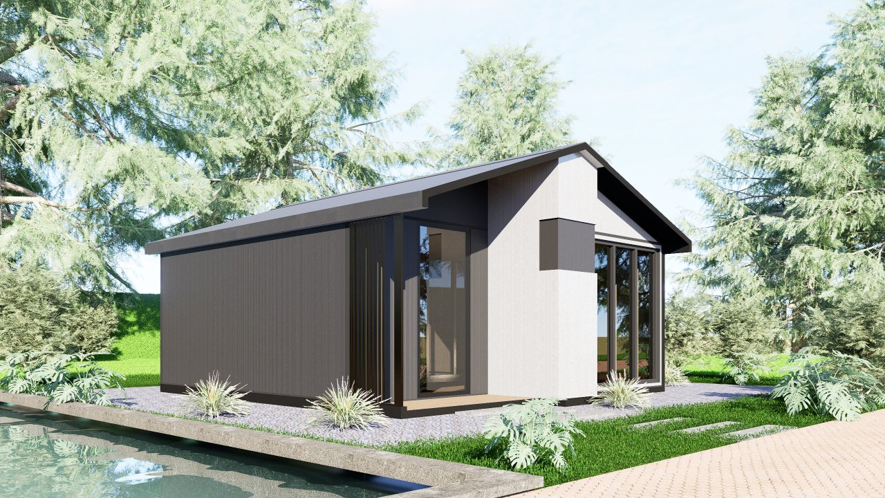 Casa Prefabricada Sofisticada para Resort de Lujo