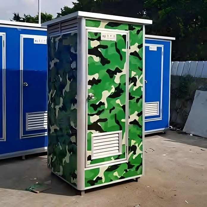 Baño portátil modular prefabricado para área turística escénica al aire libre