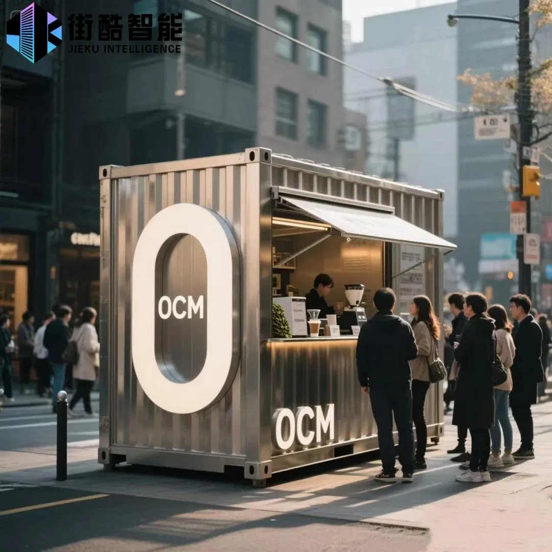 Precio de fábrica carrito de comida eléctrico de diseño avanzado colorido estilo moderno