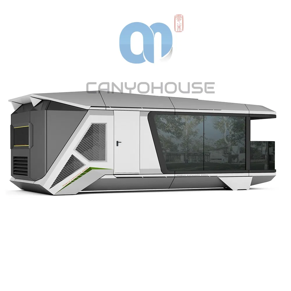 Casa cápsula modular portátil prefabricada, casa boutique hotel