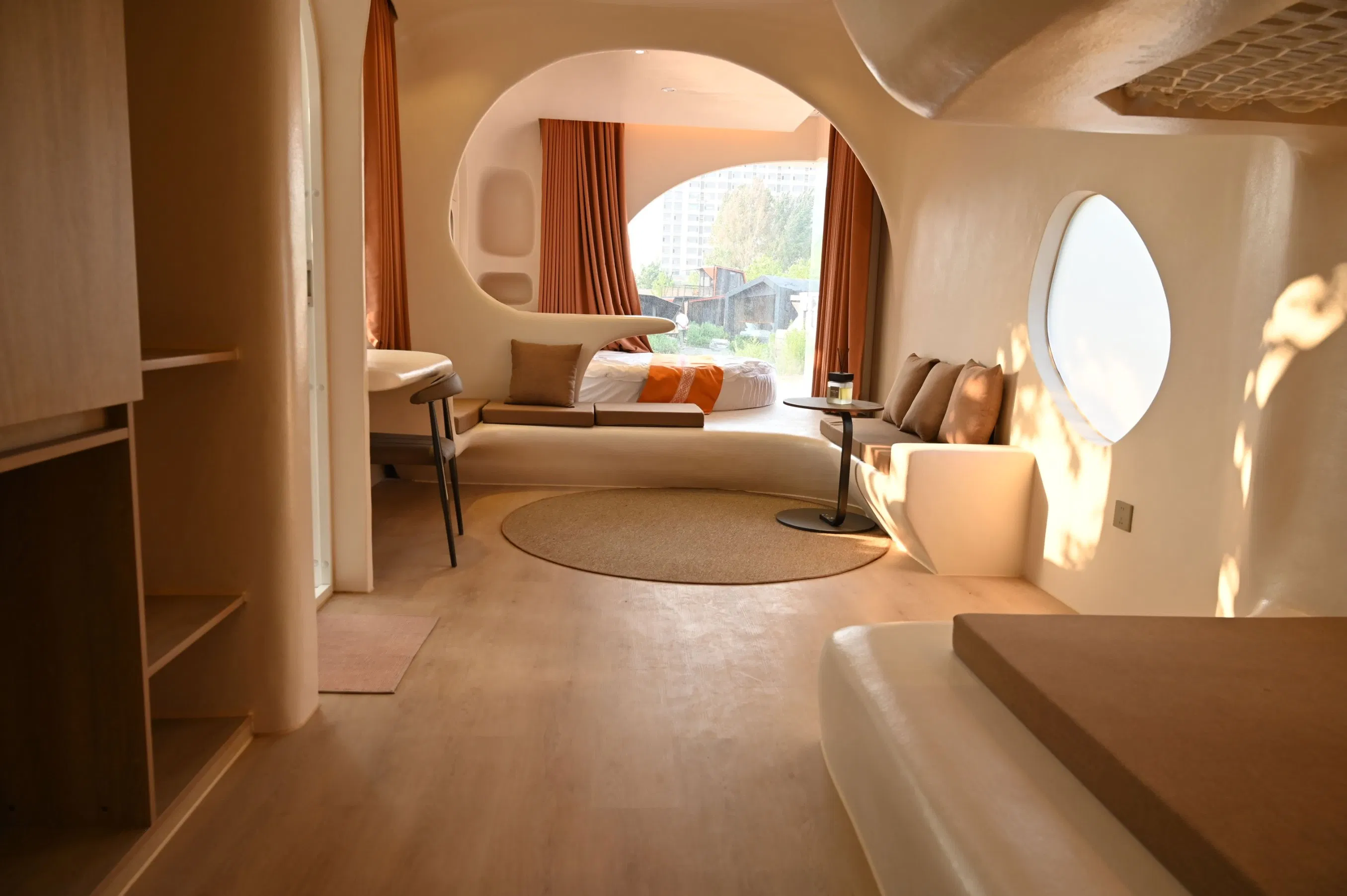 Retiro de Glamping Sostenible Inteligente Casa Prefabricada de Lujo Casa Modular