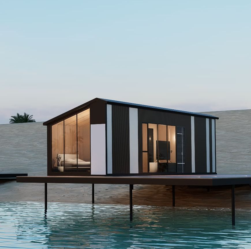 Alojamiento Modular Creativo para Inversión en Turismo Escénico de Pequeñas Casas Comerciales Globales