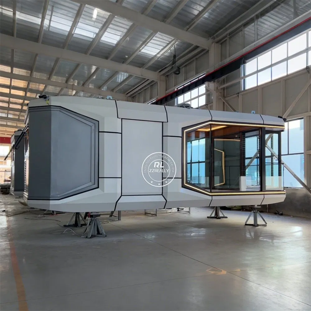 Casa Modular Prefabricada Cápsula Exterior Cabaña Cápsula Portátil Casa Pequeña Interior Ergonómico para Parque Turístico