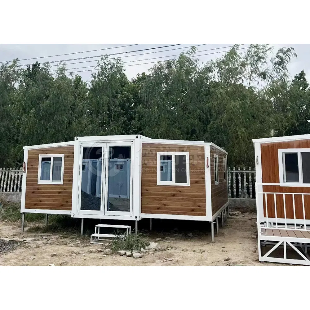Cabaña de SPA y Sauna Modular de Lujo 20FT Casa Contenedor Expandible para Resorts
