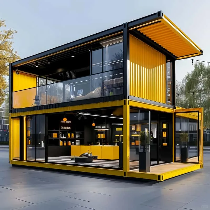 Cafetería modular móvil