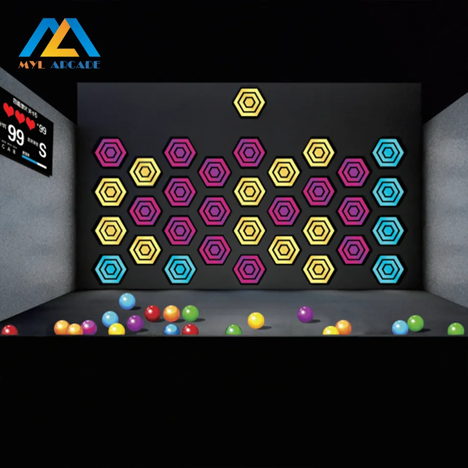 Máquina de juego de reacción LED