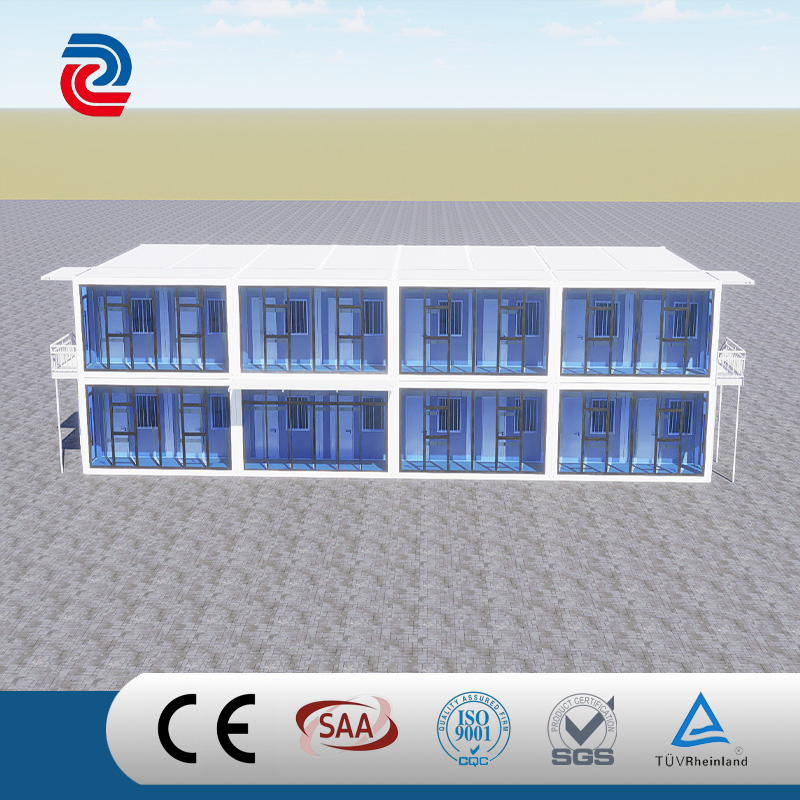 Casa modular de contenedor de ensamblaje rápido y ligero, instalación rápida para proyecto de resort turístico, hotel o casa de huéspedes