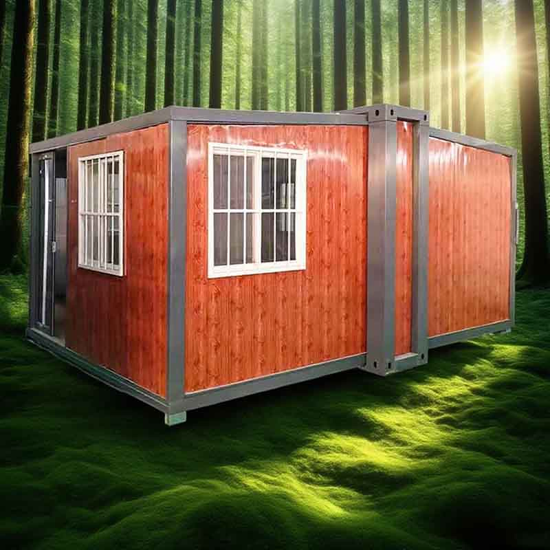 Casa Contenedor Móvil de Lujo Expandible Prefabricada Plegable Modular de Acero Ligero de Alta Calidad Sostenible Sofisticada Espaciosa Notable 3-Bedroom
