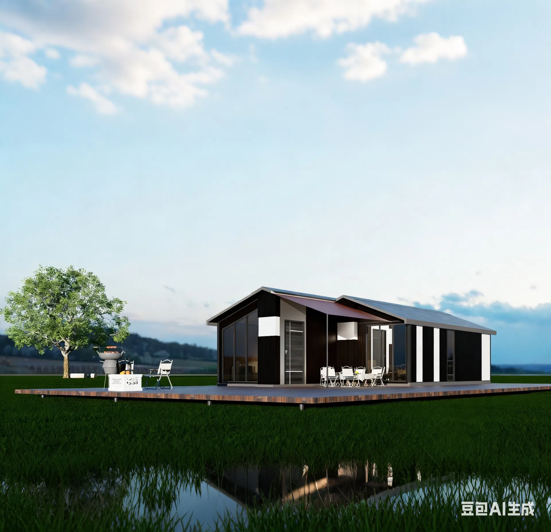 Solución de Casa Modular Inteligente Innovadora para Resort Boutique Premium
