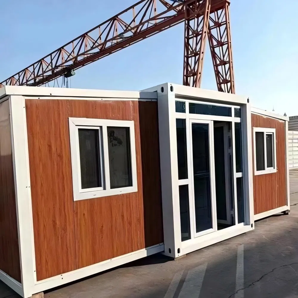 Resort modular móvil expandible plegable a prueba de viento y anti sísmico de doble ala