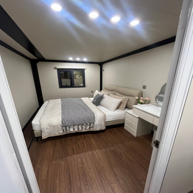 Casa Contenedor Expandible Móvil para Dormitorios en Sitios de Construcción Modular Expandible