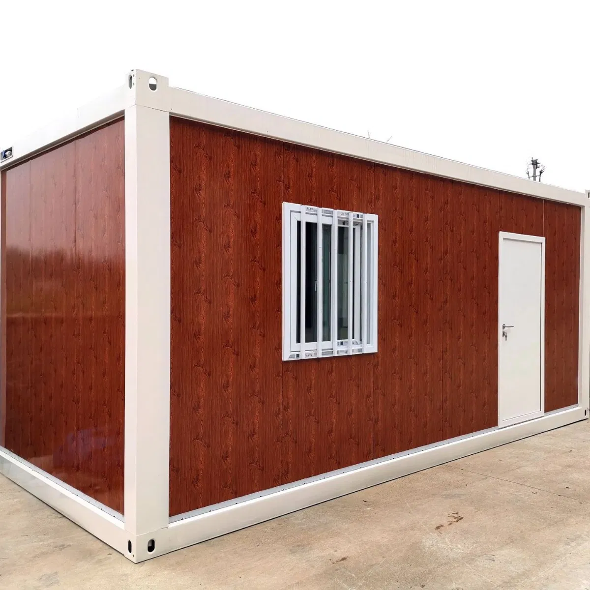 Villa Prefabricada Expandible Premium con Ventanas de Piso a Techo y Acabado en Madera para Resorts de Alta Gama y Eco-Lodges
