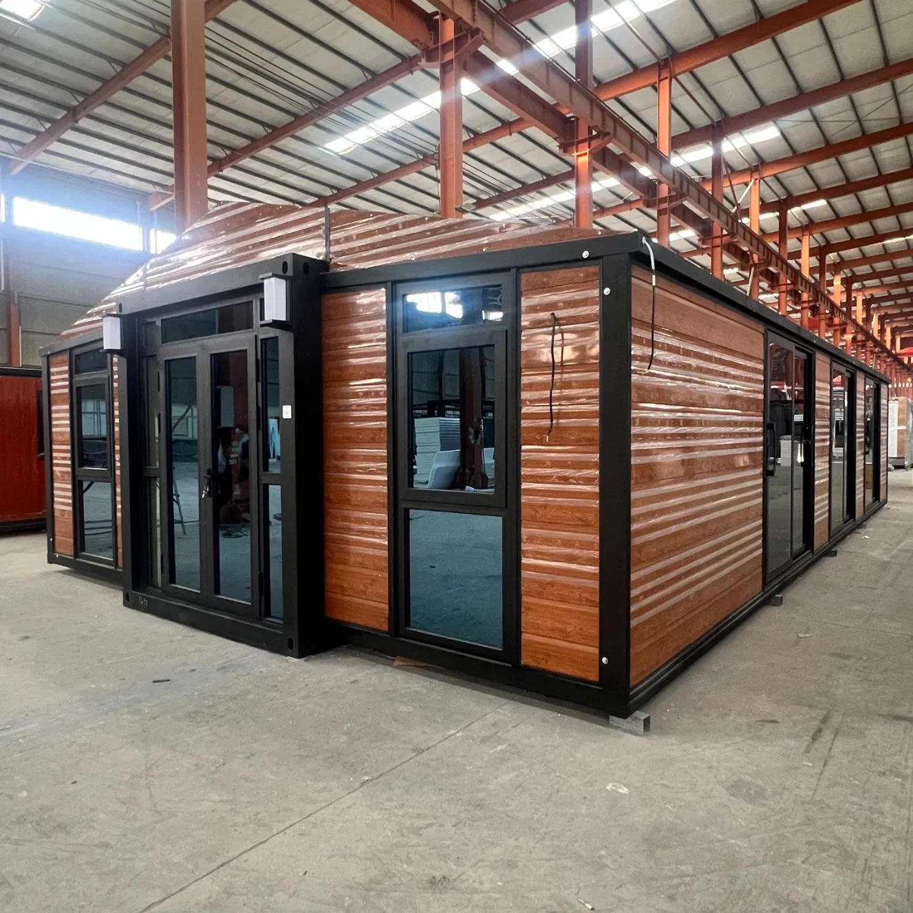 20FT Casa de Vacaciones Modular Expandible Prefabricada Ecológica