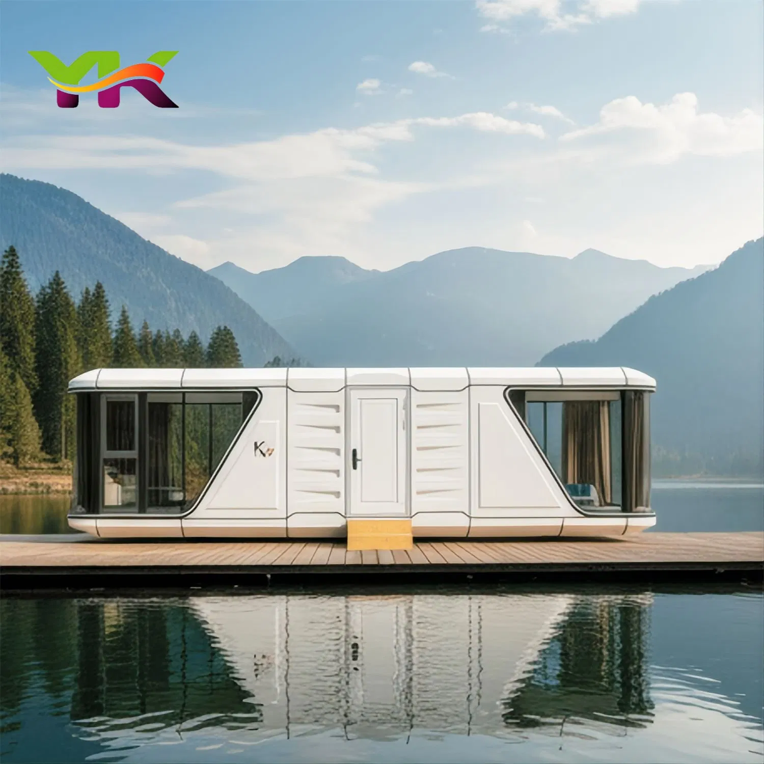 Nuevo Precio de Casa de Cápsula Espacial Integrada de Apple, Casas Prefabricadas, Resort de Viaje Inteligente, Fábrica / Casa Prefabricada Pequeña, Homestay, Casa Modular Moderna, Cápsula en Venta