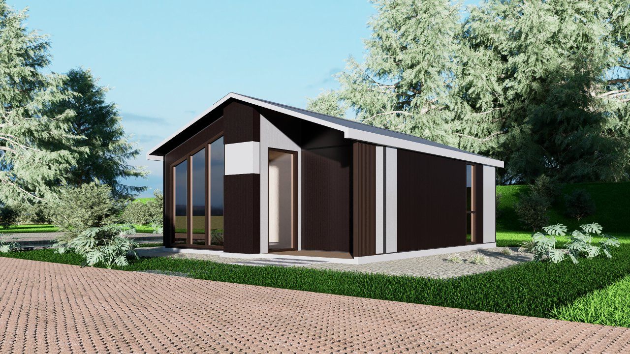 Casa Prefabricada Sofisticada para Resort de Lujo
