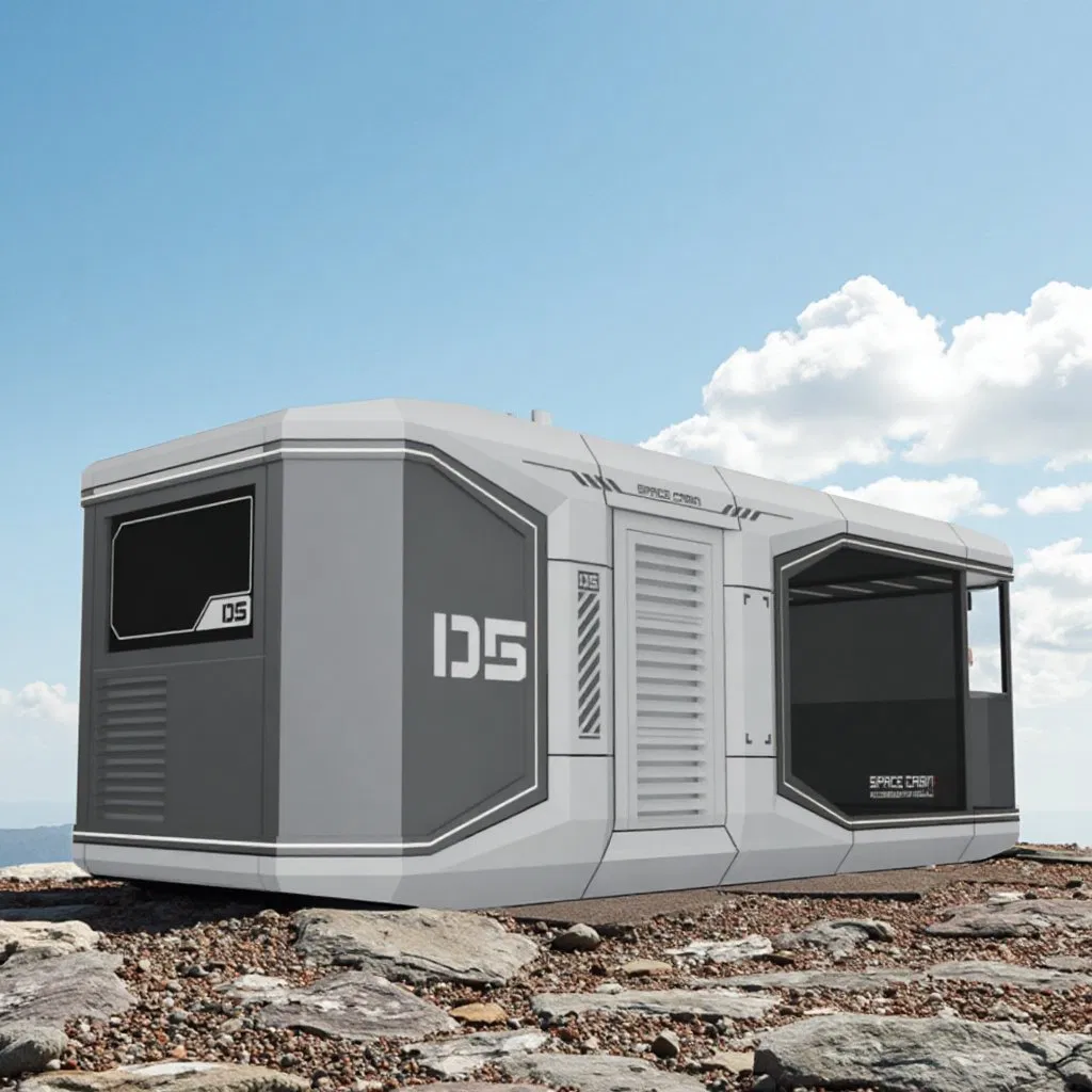 Soporte para personalización de insonorización de cápsula espacial para cabaña en el bosque