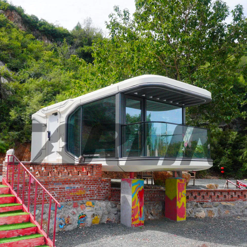 20 40 Fabricantes de casas contenedor prefabricadas FT Diseño, fácil desmontaje, contenedor colapsable, casa modular prefabricada para casas de vacaciones en islas