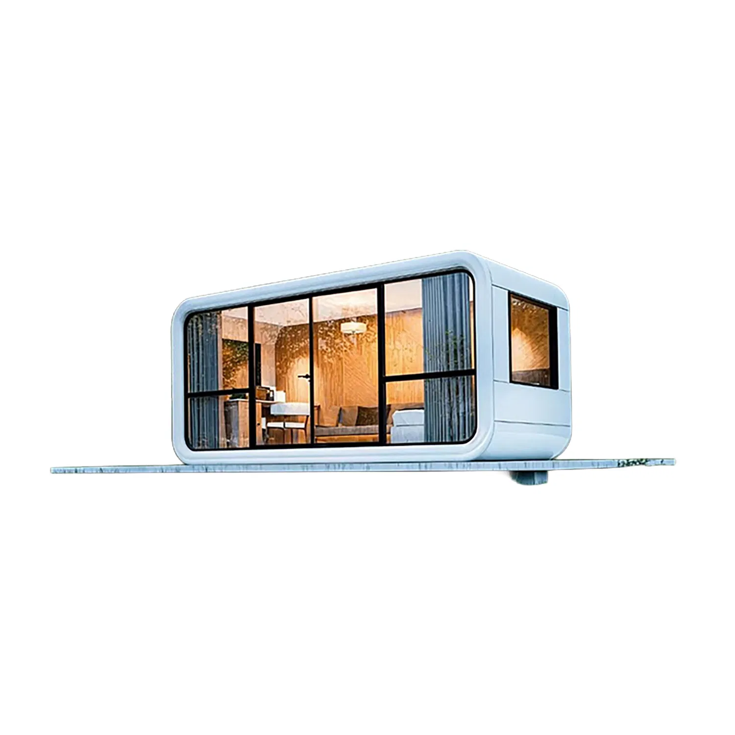Cabaña de Manzana en la Montaña Casa Modular Fuerte Contenedor para la Playa