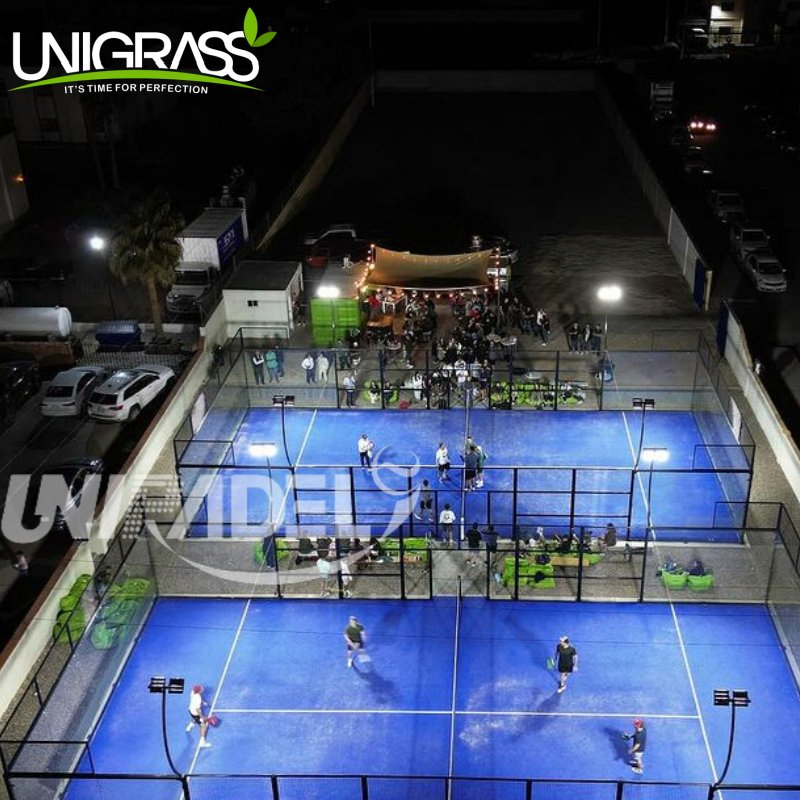 Unipadel SPA Resort Padel Court for Wellness Hotel Guest Pre and Post Relaxation