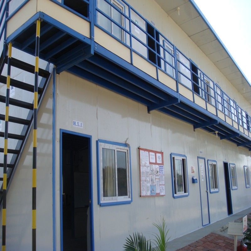 Centro de Fitness de Campo de Trabajo Casa Prefabricada Modular Enfocada en el Bienestar