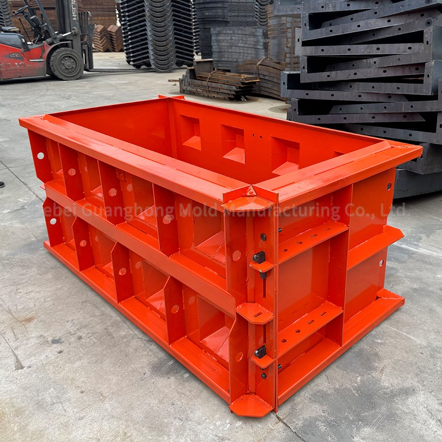 Diseño Modular Molde de Bloque Convexo Cóncavo de Concreto para Revestimiento Ecológico de Ríos