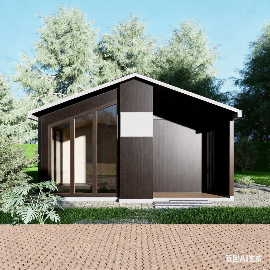 Conceptos de Casa Prefabricada Arquitectónica para Sitios de Resort de Camping de Lujo