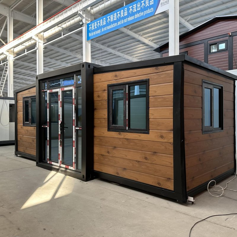 Contenedor Expandible a Prueba de Clima con Doble Espacio para Villas Frente a la Playa