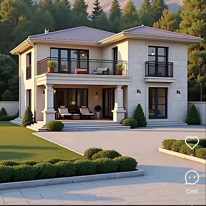Diseño pasivo eficiente en energía de casa modular prefabricada para comunidades sostenibles