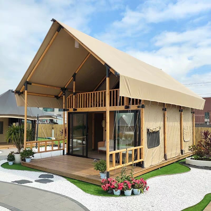 Camping Eco Lona Modular Resorts Lujo Playa Safari Glamping Hotel Carpa