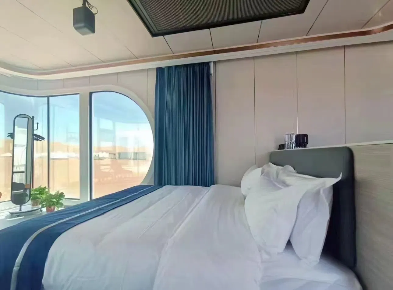 Casa Pod de lujo económica 2 3 4 dormitorio prefabricada móvil modular desmontable moderna cápsula espacial con baño y cocina
