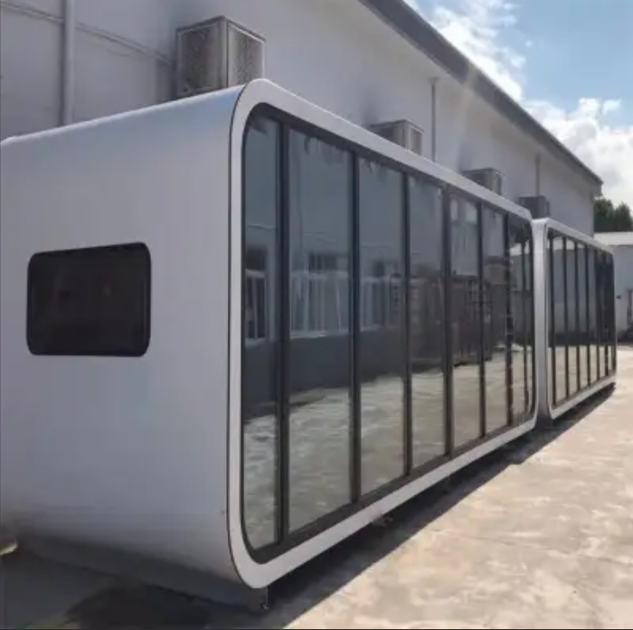 Resort de Cabañas Modulares de Apple: Ideal para Hoteles y Camping