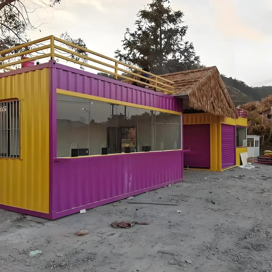Casa Modular Sostenible con Soluciones de Vida Ecológicas