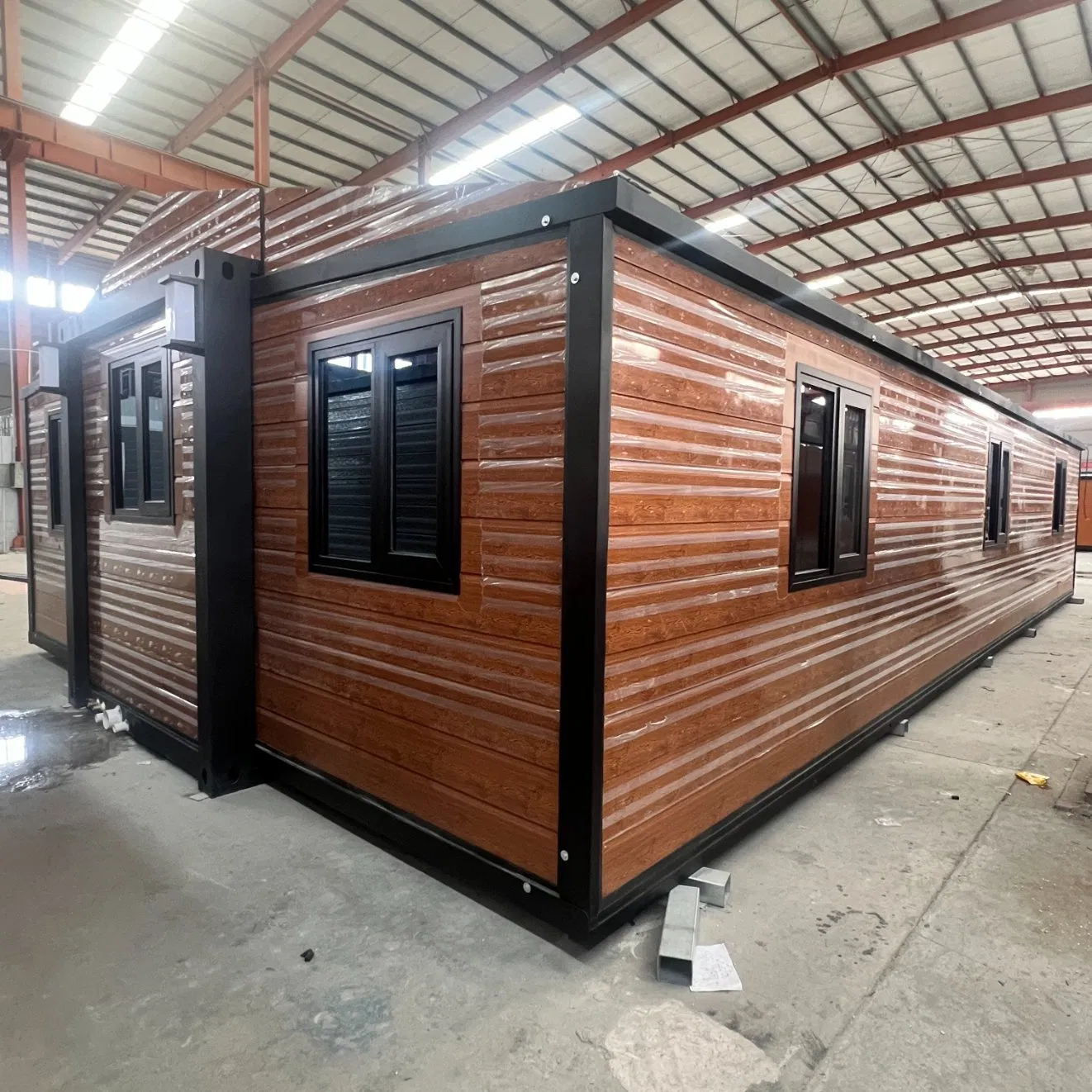 20FT Casa de Vacaciones Modular Expandible Prefabricada Ecológica