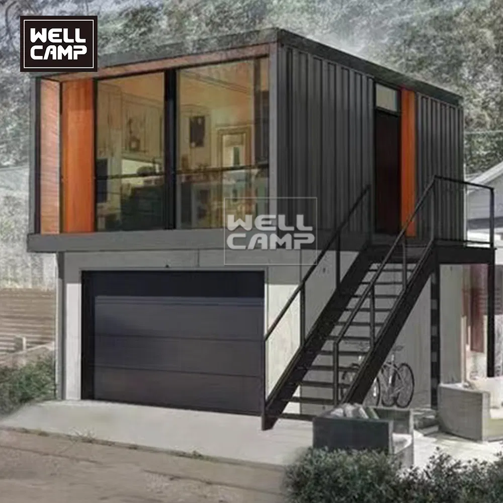 Diseño de lujo ODM 20FT Envío oficina móvil casa prefabricada resort de contenedor móvil