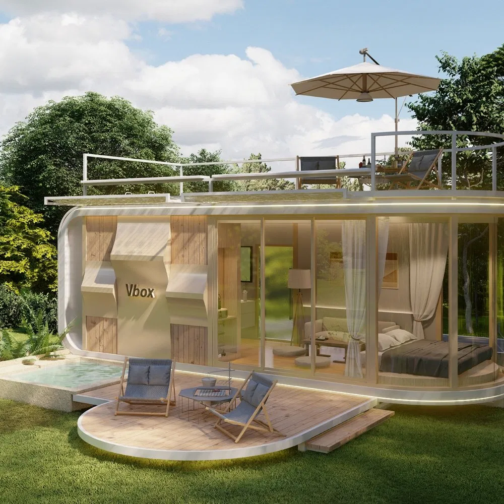 Fabricantes de Casas Modulares de Lujo Modernas Z2s Casa Prefabricada de Contenedor para Casas de Vacaciones en la Isla