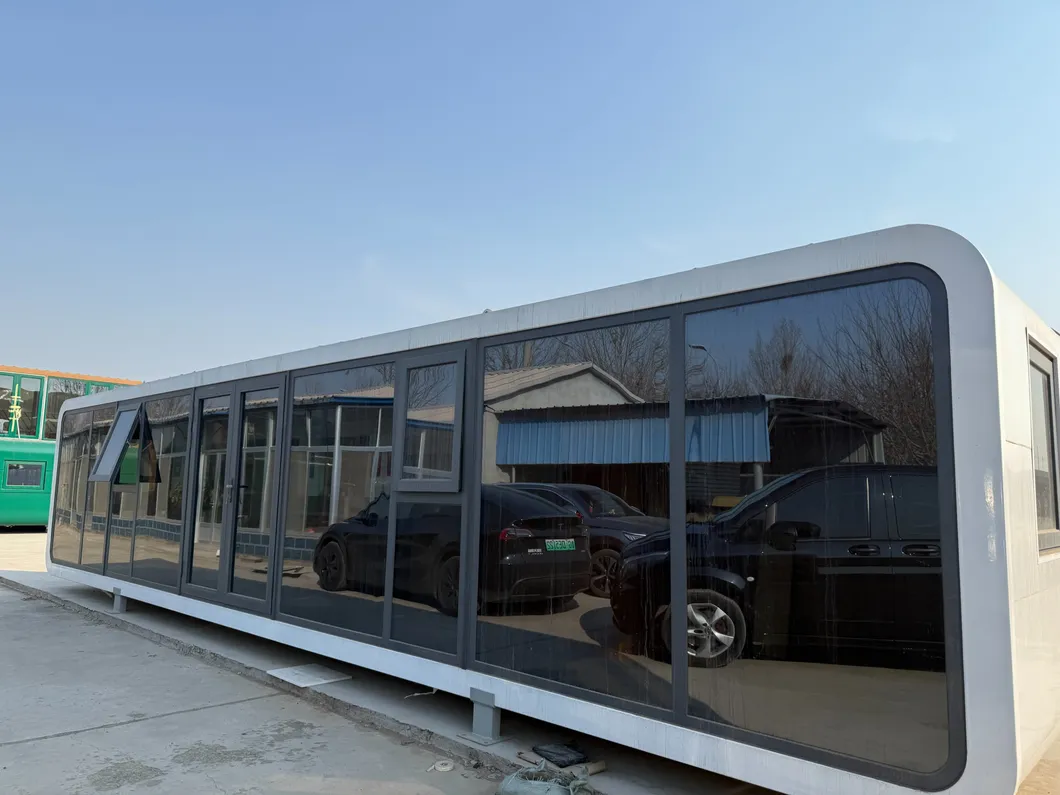Cabaña de manzana oficina modular prefabricada para 2 residentes