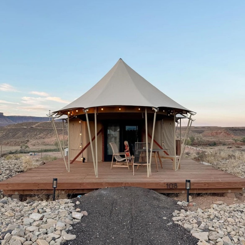 Santuario de Carpas de Bienestar, Hotel Safari de Lona, Carpa para Fiesta